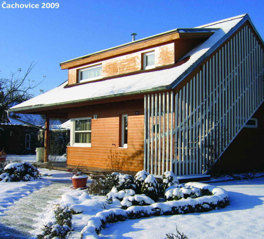 Bungalow v zimě 2009